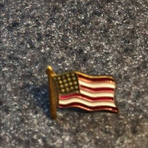 Flag pin